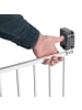 roba roba Türschutzgitter Easy Step Metall weiß extra hoch variabel