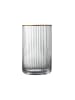 Lyngby Glas Highball Palermo Gold in Klar