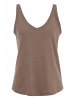 Hessnatur Jersey Top Regular in mocca