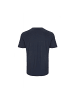 super.natural Kurzarmshirt Base V-Neck in Marine