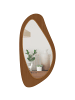 HOMCOM Wandspiegel-91,5L x 45B x 3H cm-Naturholz