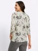 WITT WEIDEN 3/4-Arm-Shirt in champagner-hortensie-bedruckt
