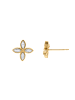 Steel_Art Ohrstecker Frauen Serena goldfarben in goldfarben