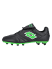 Lotto Fußballschuh Stadio 200 in 1NI All Black/Spring Green
