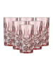 Nachtmann 6er Set Longdrinkgläser Noblesse Colors 395 ml in Rosé