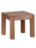FineBuy Couchtisch in Braun / Akazie / 45x45x40