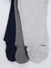 TupTam Baby Jungen Strampelhose mit Fuß 3er Pack in grau Modell 1