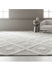 KADIMA DESIGN Teppich 3D Waschbar Geometrisch EISACK Strapazierfähig OEKO-TEX
