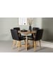 ebuy24 Schwarz 120 x 120 cm
