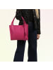 Toscanto Toscanto Schultertasche, Shopper Leder fuchsia, rosa ca. 33cm