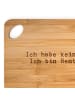 Mr. & Mrs. Panda Frühstücksbrettchen Ich habe keine Zeit.... mit... in Braun