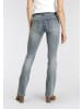 ARIZONA Bootcut-Jeans in blue used