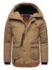 STONE HARBOUR Winterjacke Admaroo in Light Brown