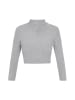 myMo Women Sweater in light grey melange