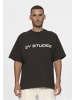 2Y Studios 2Y Studios Herren Logo Oversize Tee in washed black