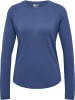 Hummel Longsleeve "Mt Vanja T-Shirt Longsleeve" in Blau