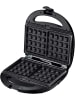 Melissa 16240110 Kontakt-Grill, Waffeleisen und Sandwich-Maker 3in1