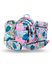 BAAGL 5-tlg. Set: Schulrucksack Skate in Violett Leafs