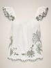 JDY Top in Cloud Dancer