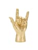 Mauro Ferretti Handgeformte Statuette aus goldfarbenem Harz, 14,5 x 7 x 23 cm