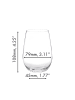RIEDEL Glas 4er Set Weintumbler Riesling O 600 ml in transparent