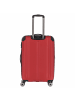 travelite City - 4-Rollen-Trolley erw. M 68 cm in rot