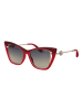 Roberto Cavalli Frauen Sonnenbrille Katzenauge Rot