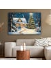 OnlyWow Leinwand Bilder Smaragdgrün