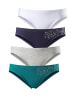 Petite Fleur Kids Bikinislip in petrol, grau-meliert, marine, weiß