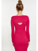 myMo at night Damen Crop-Top in Fuchsia