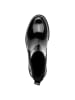 Tamaris Chelsea Boot in BLACK PAT.