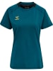 Hummel T-Shirt Raglanärmel Hmlcima Damen in BLUE CORAL