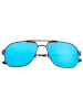 Breed Polarisierte Sonnenbrille "Norma" in Gunmetal/Blau