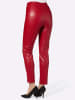 WITT WEIDEN Lederimitat-Hose in rot