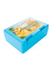 Mr. & Mrs. Panda Bentobox Waldtiere Aloha Design mit Spruch in Weiß