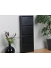 ebuy24 Schuhschrank Pisa Schwarz 50 x 16 cm