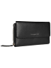 Bugatti Geldbörse Emilia Ladies Long Wallet With Flap in Black