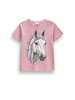 Coccodrillo T-Shirt mit kurzen Ärmeln in gedämpftes Rosa