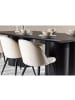 ebuy24 Essgruppe Olivia (7-teilig) Schwarz 100 x 210 cm