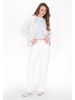 DreiMaster Women Hoodie in offwhite melange