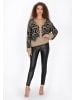 faina Women Cardigan in camel black