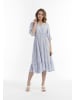 Usha Damen Midikleid in Türkis Mehrfarbig