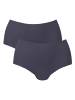 Anita 2er Pack High Waist in anthrazit