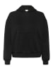 Kaffe Trackjacket-sweat KAannika Loose fit in Black Deep