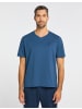 Joy Sportswear V-Neck Shirt MANUEL in azur blue