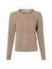 Marie Lund Strickjacke in taupe - 0003