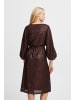 ICHI Jerseykleid IHFAUCI Loose fit in Coffee Bean