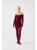 Holly Lolly Kleid in Bordeaux