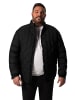Men Plus Steppjacke in schwarz