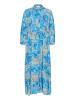 Cream Kleid CRAlora A-shape in blue paisley